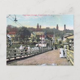 Vintage neue Jersey Holiday Postkarte