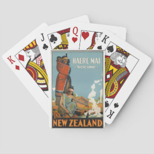 "Vintage Neuseeland" Spielkarten