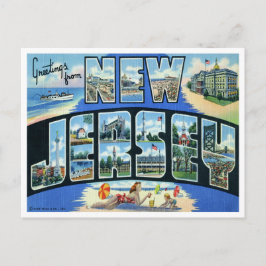 Vintage New Jersey Postcard Postkarte