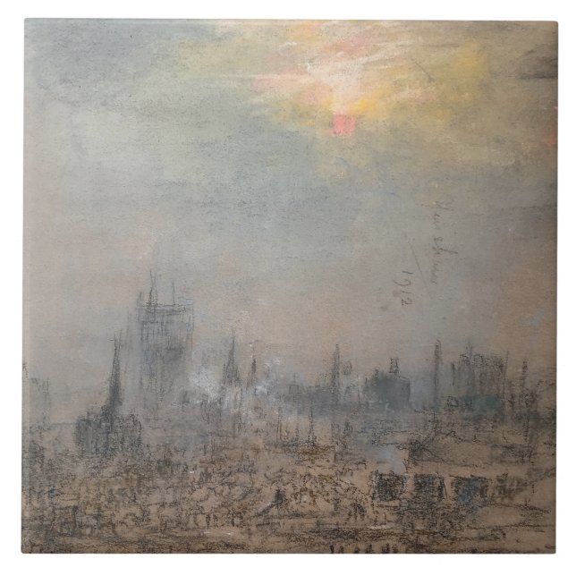 Vintage New York City Fliese (Vorderseite)