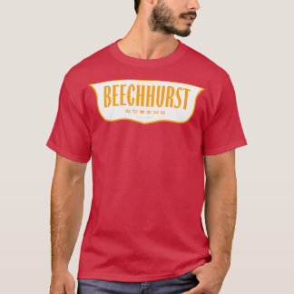 Vintage New York Shield Beechhurst Queens T-Shirt