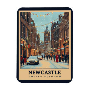Vintage Newcastle  Magnet