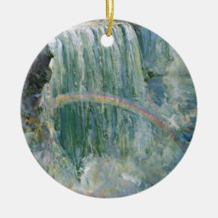 Vintage Niagara Fälle Keramikornament