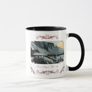 Vintage Niagara Falls Ice Kaffee Tasse