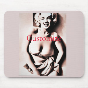 Vintage Niedliche Blonde Thunder_Cove Mousepad