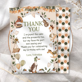 Vintage Niedliche Mutter Gänse Kinderspielzeug Dan Einladung