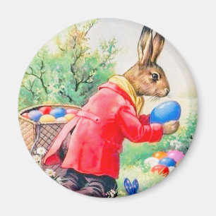 Vintage Niedliche Ostereier Magnet