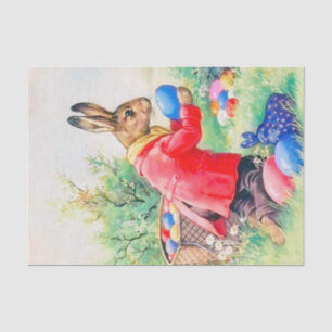 Vintage Niedliche Ostereier Seidenpapier