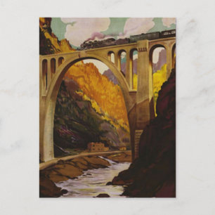 Vintage Nizza, Frankreich - Postkarte
