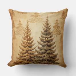 Vintage Noël Coussin - Retro Holiday Design