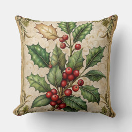 Vintage Noël Coussin - Retro Holiday Design