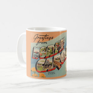 Vintage North Carolina Tasse