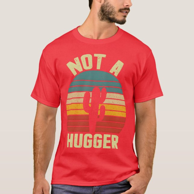 Vintage Not a hugger boy T-Shirt (Vorderseite)