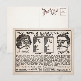 Vintage Notenwerbung Postkarte 