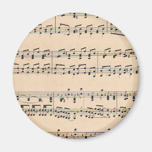 Vintage Notizzettel Magnet