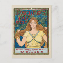 Vintage Nouveau-Haarproduktseife