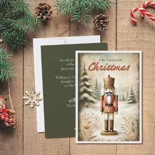 Vintage Nussknacker Weihnachten