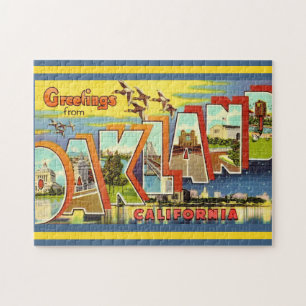 Vintage Oakland Kalifornien 11x14