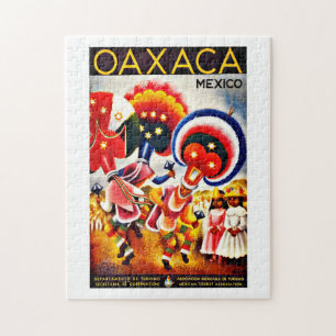 Vintage-Oaxacanischer Tanzfestival-Mexiko-Reise