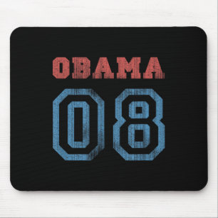 Vintage Obama 08 Mousepad