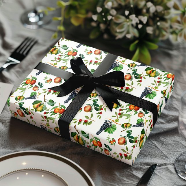 Vintage Obst Geschenkpapier (Von Creator hochgeladen)