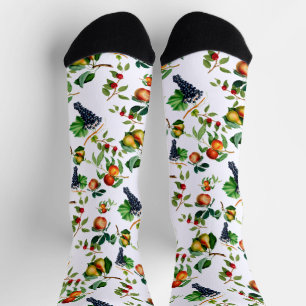 Vintage Obst Socken