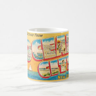 Vintage-Ocean-City-NJ-Postkarte Kaffeetasse