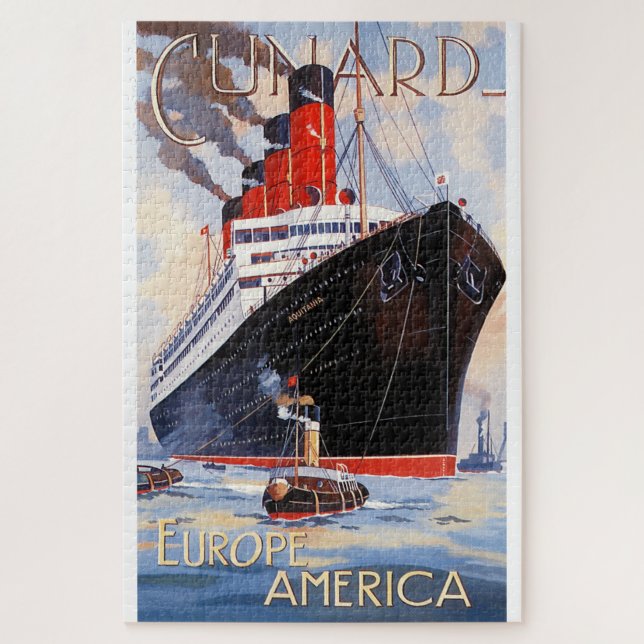 VINTAGE OCEAN LINER REISE (Vertikal)