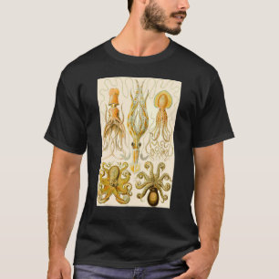 Vintage Octopus-Illustration T-Shirt