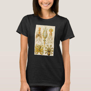 Vintage Octopus-Illustration T-Shirt
