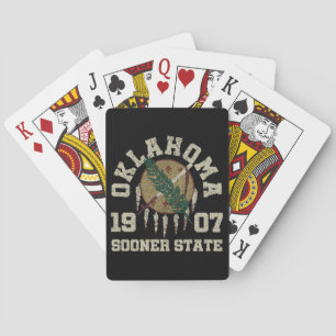 Vintage Oklahoma Spielkarten