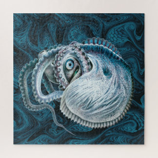 Vintage Oktopus Tintenfisch Nautilus Argonaut