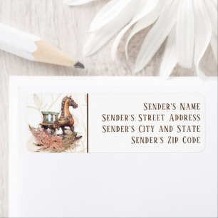 Vintage Old West Schaukelpferd-Baby-Party
