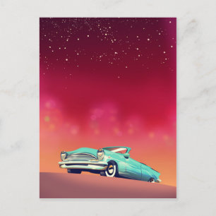 Vintage Oldtimer Postkarte