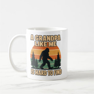 Vintage Opa Bigfoot Retro Sasquatch Lustig Kaffeetasse