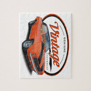 Vintage Orange Camaro