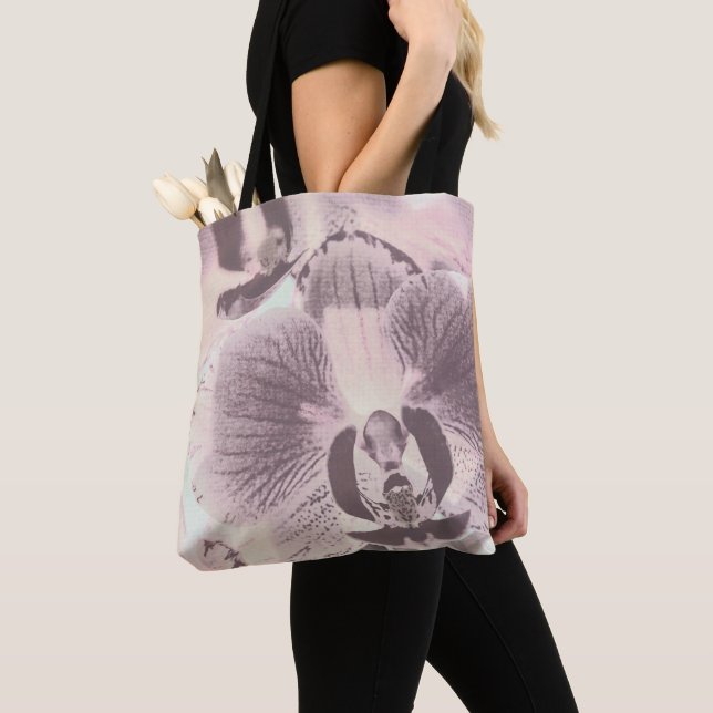 Vintage, Orchidee Tasche (Von Nahem)