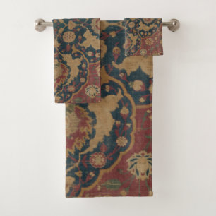 Vintage Oriental Perse Motif rouge