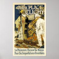 Vintage Orientalische Rug-Werbung