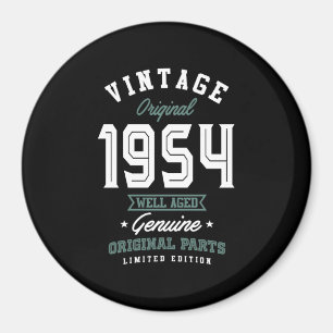 Vintage Original 1954 Gut gealtert Magnet