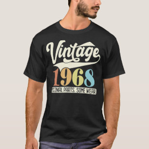 Vintage Originalteile von 1968 einige tragen Retro T-Shirt