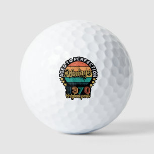 Vintage Originalteile von 1970 Golfball