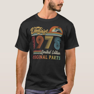 Vintage Originalteile von 1978, limitiert T-Shirt