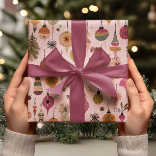 Vintage-Ornament-Muster Geschenkpapier