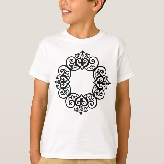 Vintage Ornamental Frame T-Shirt (Vorderseite)