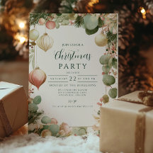Vintage Ornamente Botanisches Party