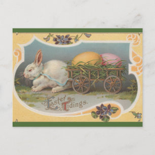 Vintage Osterfeierlichkeiten Feiertagspostkarte