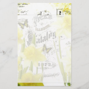 Vintage-Osterglocken Briefpapier