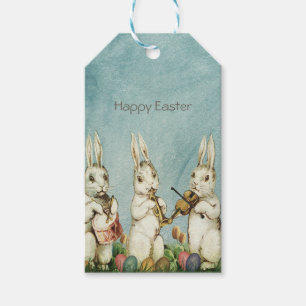 Vintage Osterhase Ostern Geschenkanhänger