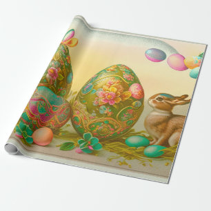 Vintage Osterkollektion Geschenkpapier